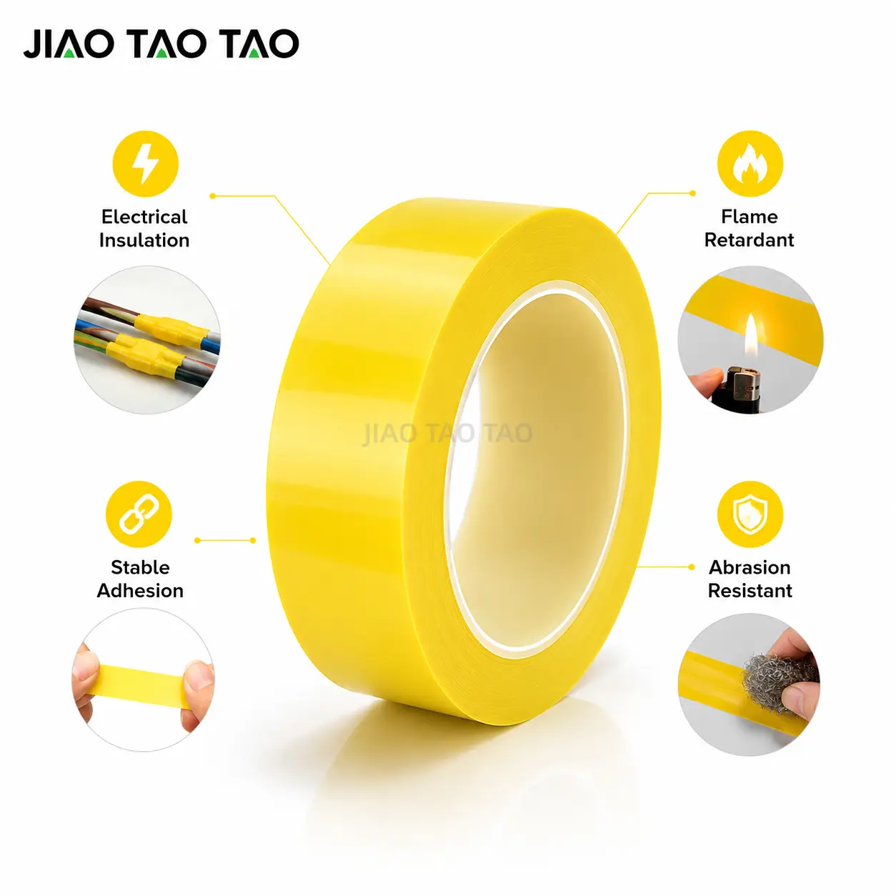 Mylar tape for transformer insulation and coil wrapping